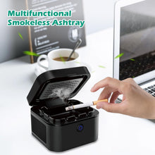 Load image into Gallery viewer, Elegant Smokeless Ashtray &amp; Air Purifier with USB Recharge - Quiet &amp; Effective