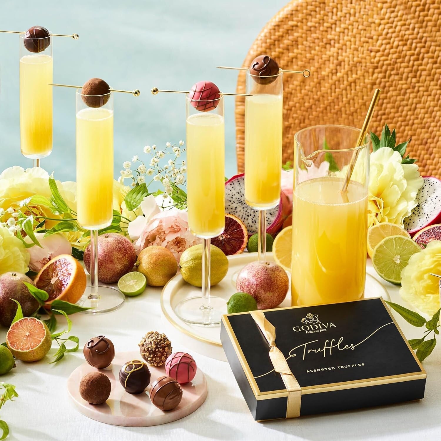 Gourmet Assorted Chocolate Truffle Gift Box - 24pc Elegance for Any Occasion