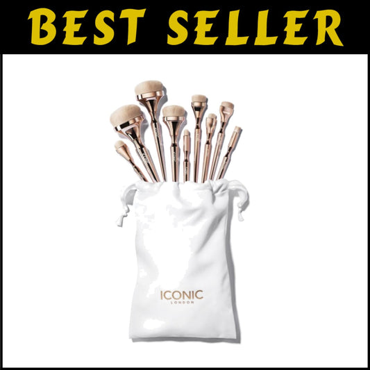 Stylish Luxury Makeup Brush Designed for Effortless Application - Gold Finish