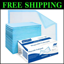 Load image into Gallery viewer, Value Pack 150 Leakproof Disposable Bed Pads - Ideal for Incontinence &amp; Training