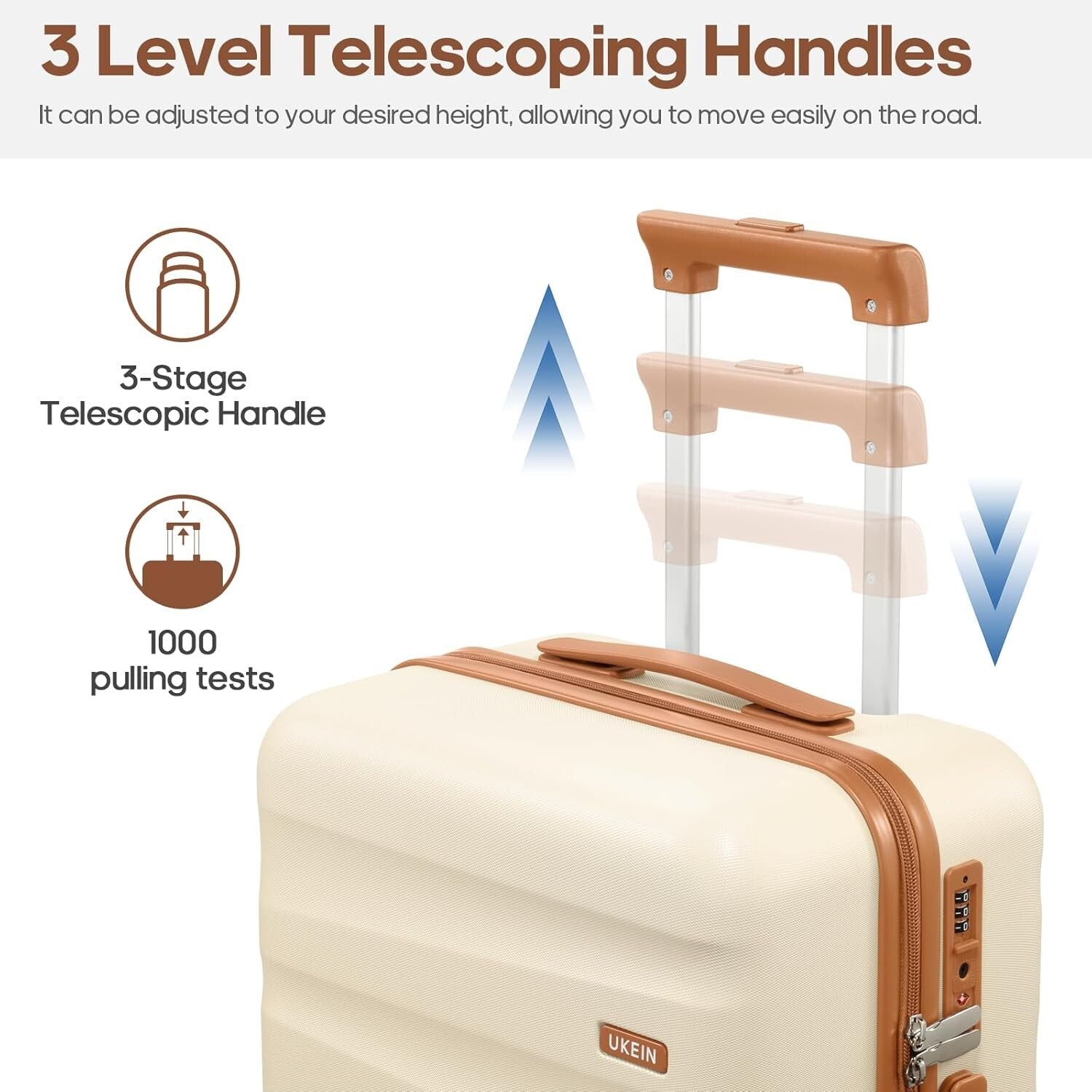 Advanced 20-Inch Hardshell Suitcase & Backpack Set - Effortless Travel in Style