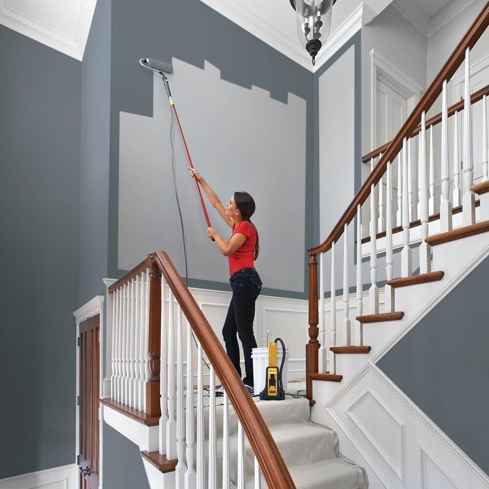 Innovative Multi-Room Paint Roller - Lightweight with Drip-Free Auto-Feed System
