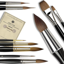 Load image into Gallery viewer, Expertly Crafted Size 8 Da Vinci Kolinsky Sable Watercolor Brush for Precision
