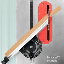 Load image into Gallery viewer, Professional-Grade Precision Miter Gauge for Woodworking - Fits Standard Slots
