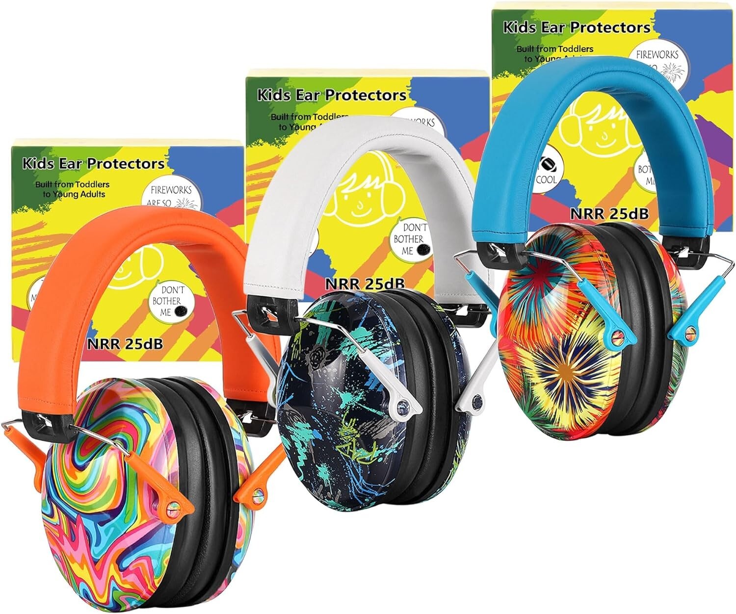 Adjustable Hearing Protection Earmuffs for Kids - Durable & Lightweight Design