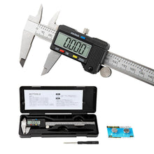 Load image into Gallery viewer, Stainless Steel Digital Caliper with Auto-Off Feature - 0-12" Measurement Range