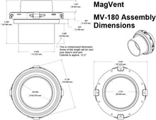 Load image into Gallery viewer, Magnetic Dryer Vent Coupling with UL Approved 12" Hose for Effortless Install