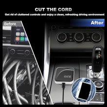 Load image into Gallery viewer, Transform Your Car: Wireless CarPlay &amp; Android Auto Adapter, Netflix &amp; YouTube