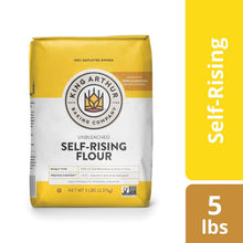 Load image into Gallery viewer, Premium Quality Unbleached Self Rising Flour, 5 lbs, 8 Packs for Fluffy Bakes