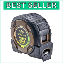 Load image into Gallery viewer, High-Visibility Magnetic Tape Measure - 35 Feet, Durable, and Veteran-Supporting