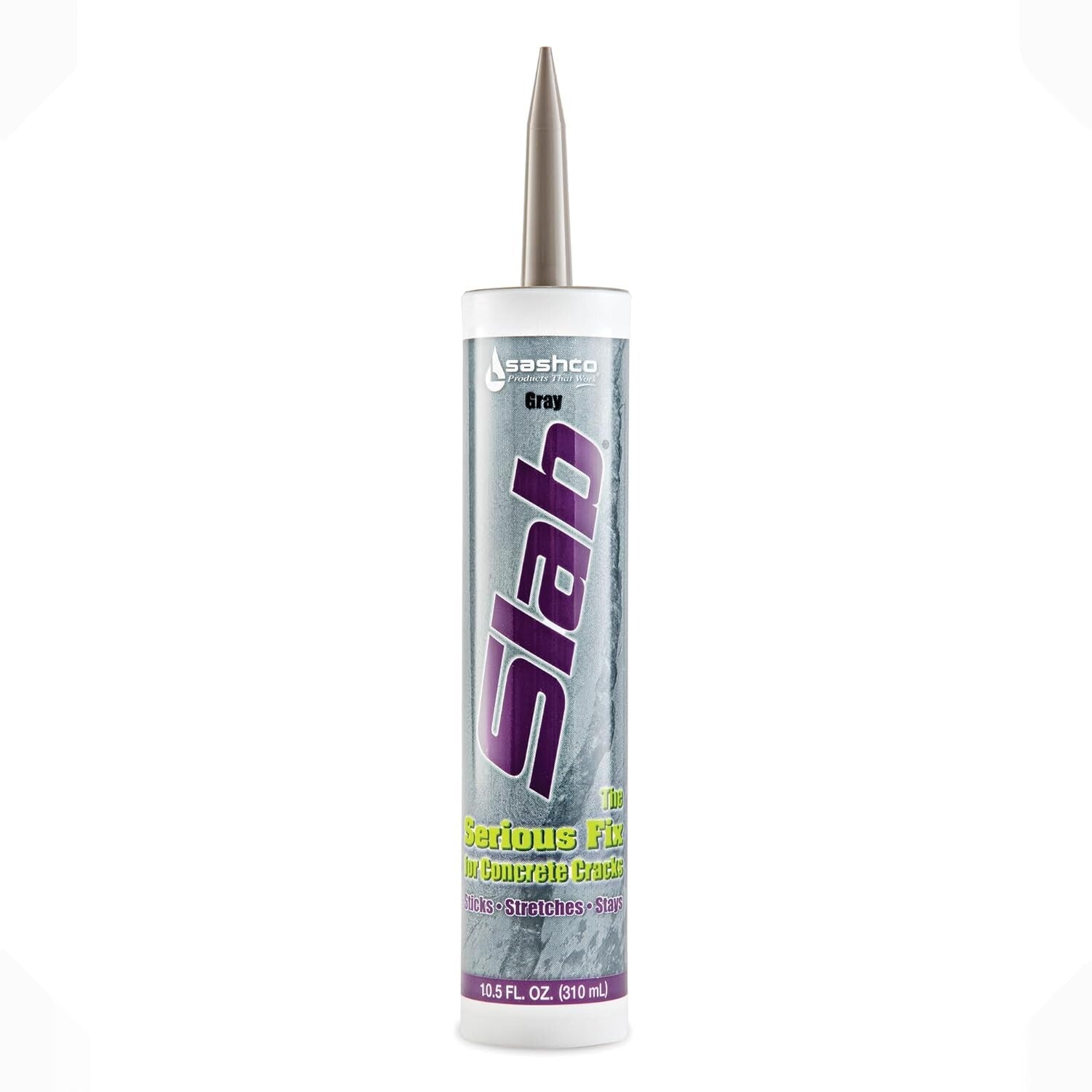 Durable Concrete Repair Sealant - 10.5oz Cartridge, Easy to Apply Solution