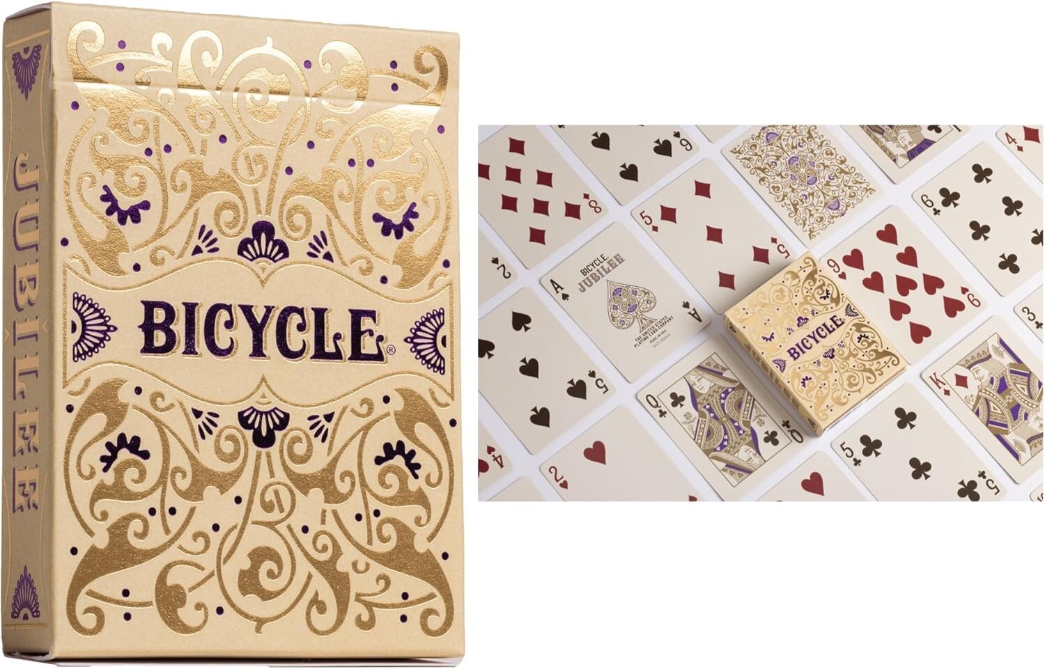 Collector's Set: 6 Unique Bicycle Playing Cards in Premium Foil Tuck Boxes