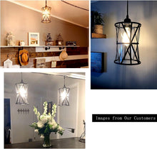 Load image into Gallery viewer, Traditional Farmhouse Pendant Light Fixture - Dimmable with Long Hanging Cord