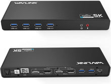 Load image into Gallery viewer, Advanced USB-C Dual 4K Docking Station: Perfect for Mac &amp; Windows Laptops