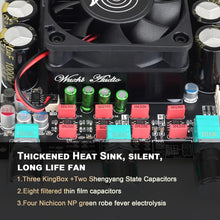 Load image into Gallery viewer, High-Performance 300W Bluetooth Amplifier with Treble Bass Adjustment &amp; Cooling