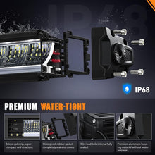Load image into Gallery viewer, Ultra-Bright 120W LED Light Bar with Anti-Glare Design - 30 Inch Offroad Lamps