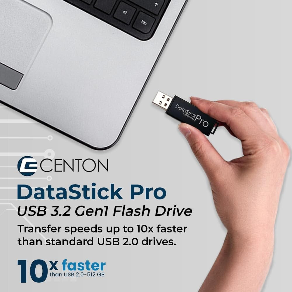 DataStick Pro 256GB Flash Drive - High-Speed USB 3.0 for Efficient Data Transfer