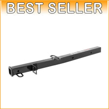 Load image into Gallery viewer, Adjustable 2-1/2 to 2-In Hitch Adapter, 34-inch Extension, Durable Carbon Steel
