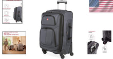 Load image into Gallery viewer, Versatile 21-Inch Softside Carry-On with Durable Design &amp; Organizational Pockets