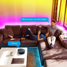 Load image into Gallery viewer, Voice-Controlled Smart RGB LED Lights - 200ft Multicolor Glow for Any Occasion