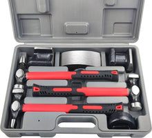 Load image into Gallery viewer, Complete Hammer and Dolly Set for Precision Car Body Repairs - 7 Pieces