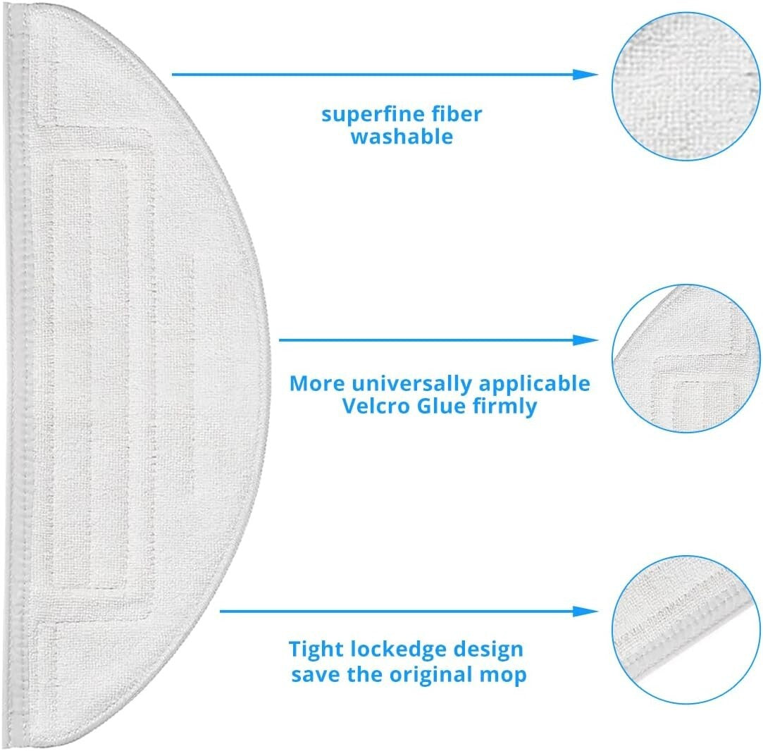 16-Piece Accessories Kit for Xiaomi Roborock S7 MaxV Ultra Vacuum Cleaner