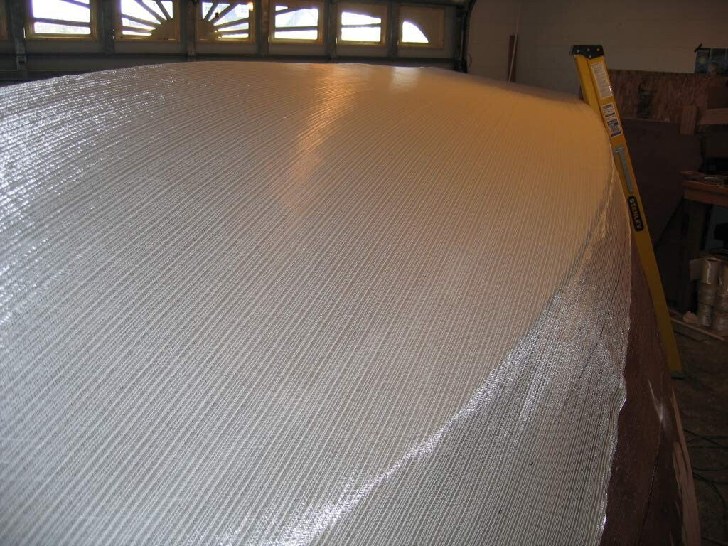 1708 Biaxial Fiberglass Roll 50" x 360" - Perfect for Boat Building & Repairs
