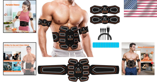 Adjustable ABS Stimulator Abdominal Toning Belt for Men and Women - BFB-11
