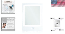 Load image into Gallery viewer, LED Lighted Fogless Shower Shaving Mirror - 9.5"L x 7"W for Ultimate Convenience