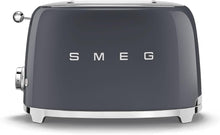 Load image into Gallery viewer, Elegant Gray 50's Style Toaster - 2 Slices with 6 Browning Levels &amp; Functions