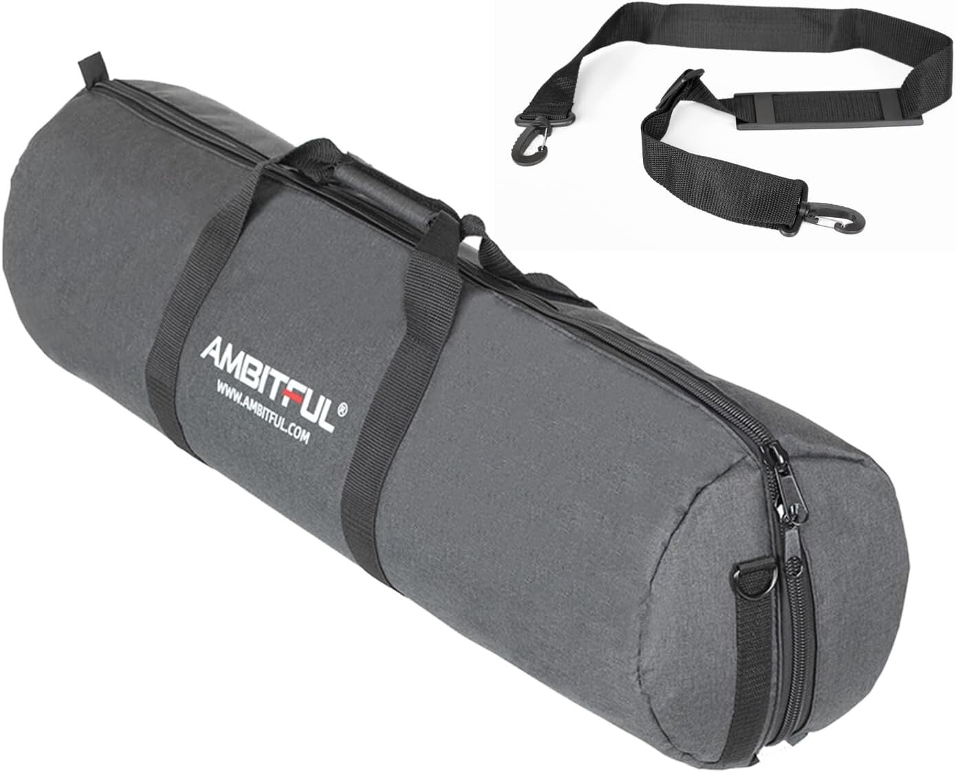 Widened Tripod Carrying Case Bag for Light Stands - Water Resistant & Durable