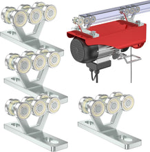 Load image into Gallery viewer, High-Strength Trolley for Electric Hoist Systems - Heat-Rolled Steel Pack of 4