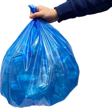 Load image into Gallery viewer, Durable 13 Gallon Blue Recycling Trash Bags | 300 Count - Leak Proof Design