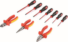 Load image into Gallery viewer, Professional Insulated Tool Set: 10-Piece VDE Screwdrivers &amp; Pliers - Ergonomic