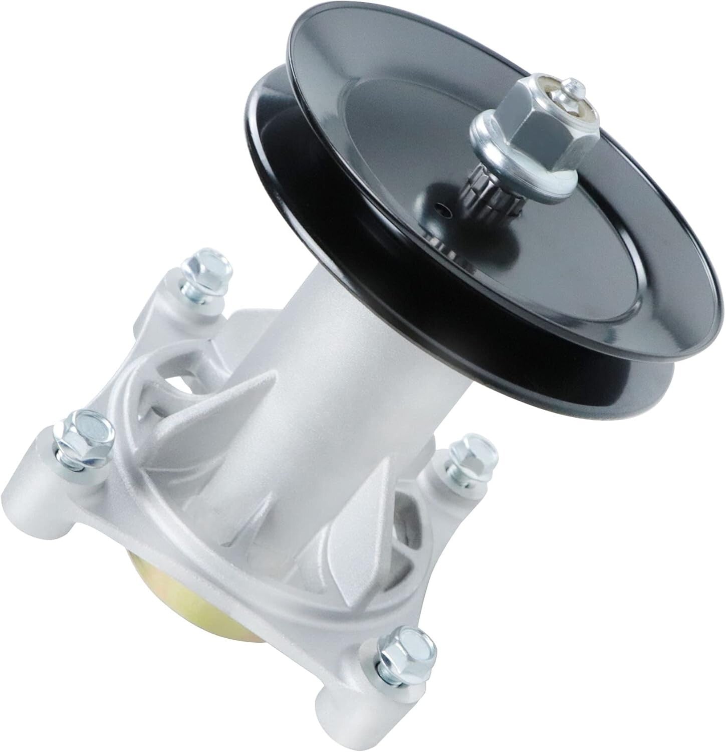 Efficient 2-Pack Spindle Assembly & Pulley for AYP 42", 46", 48", 54" Mowers