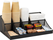 Load image into Gallery viewer, Stylish 2-Tier Condiment Organizer - 11 Compartments for Efficient Storage