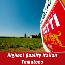 Load image into Gallery viewer, Premium 100% Italian Crushed Tomatoes Polpa | 28 oz. | Sustainably Grown 6-Pack