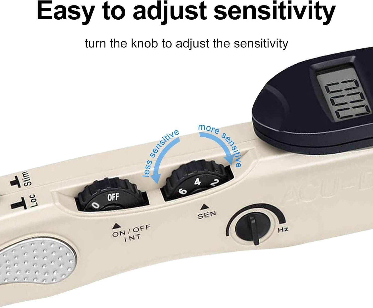 Electronic Acupuncture Pen: Painless Pain Management with 3 Adjustable Heads