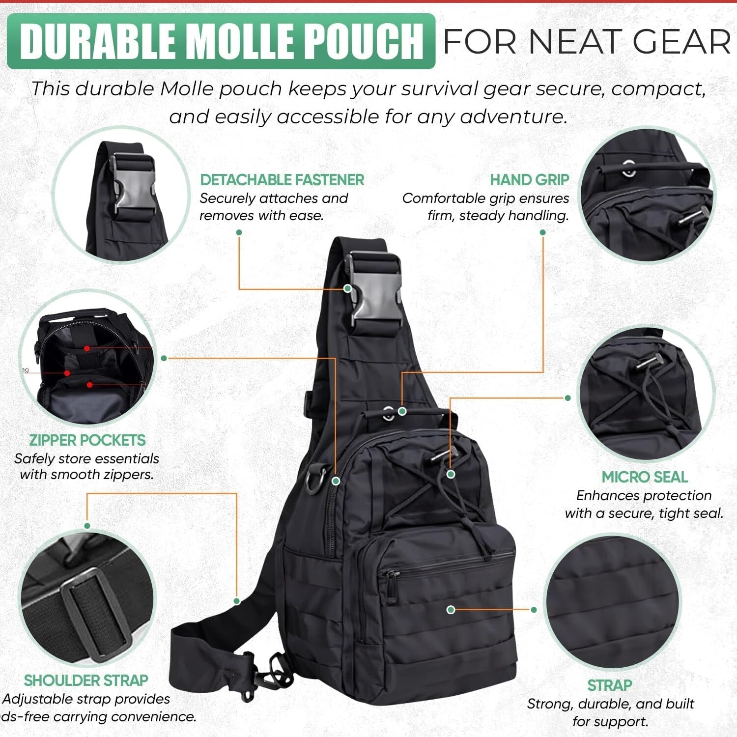 Durable Survival Kit Pro: Emergency Essentials for Adventurers & Outdoor Lovers