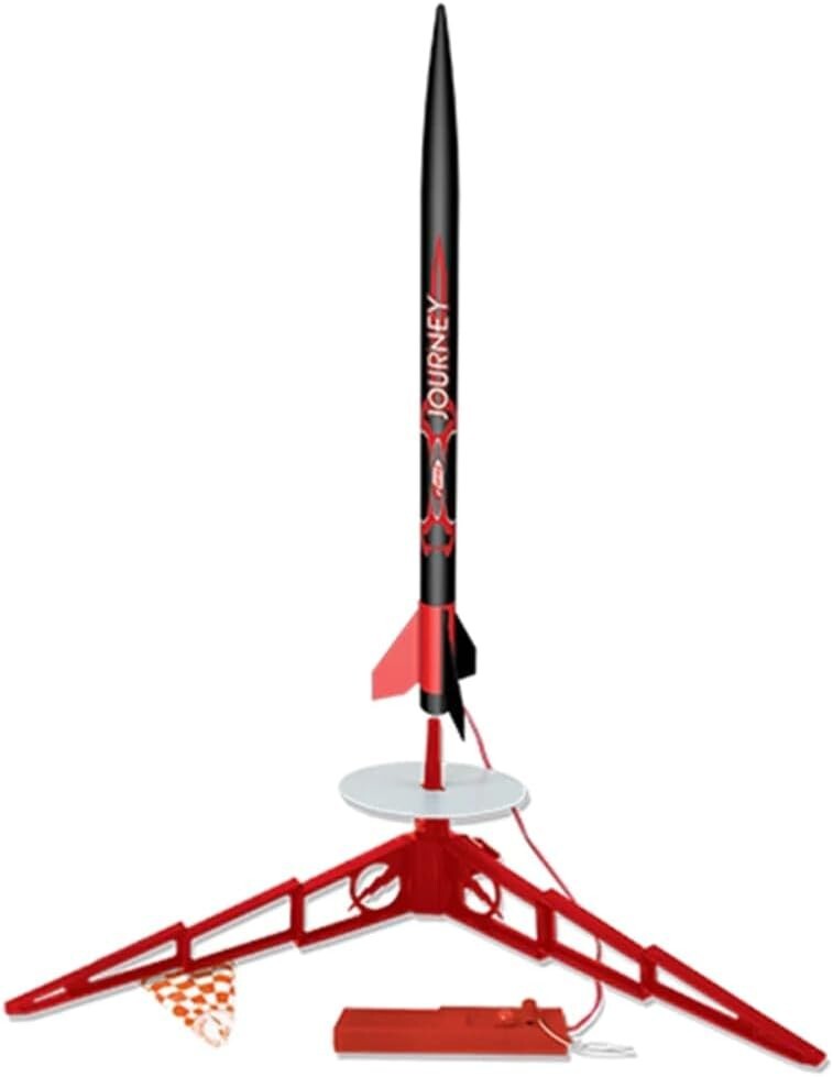 Easy-to-Assemble Model Rocket Journey Launch Set - Thrilling Exploration