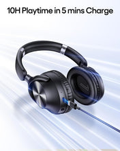 Load image into Gallery viewer, Lightweight Over Ear Headphones with Fast Charging, 100Hrs Playtime, Waterproof