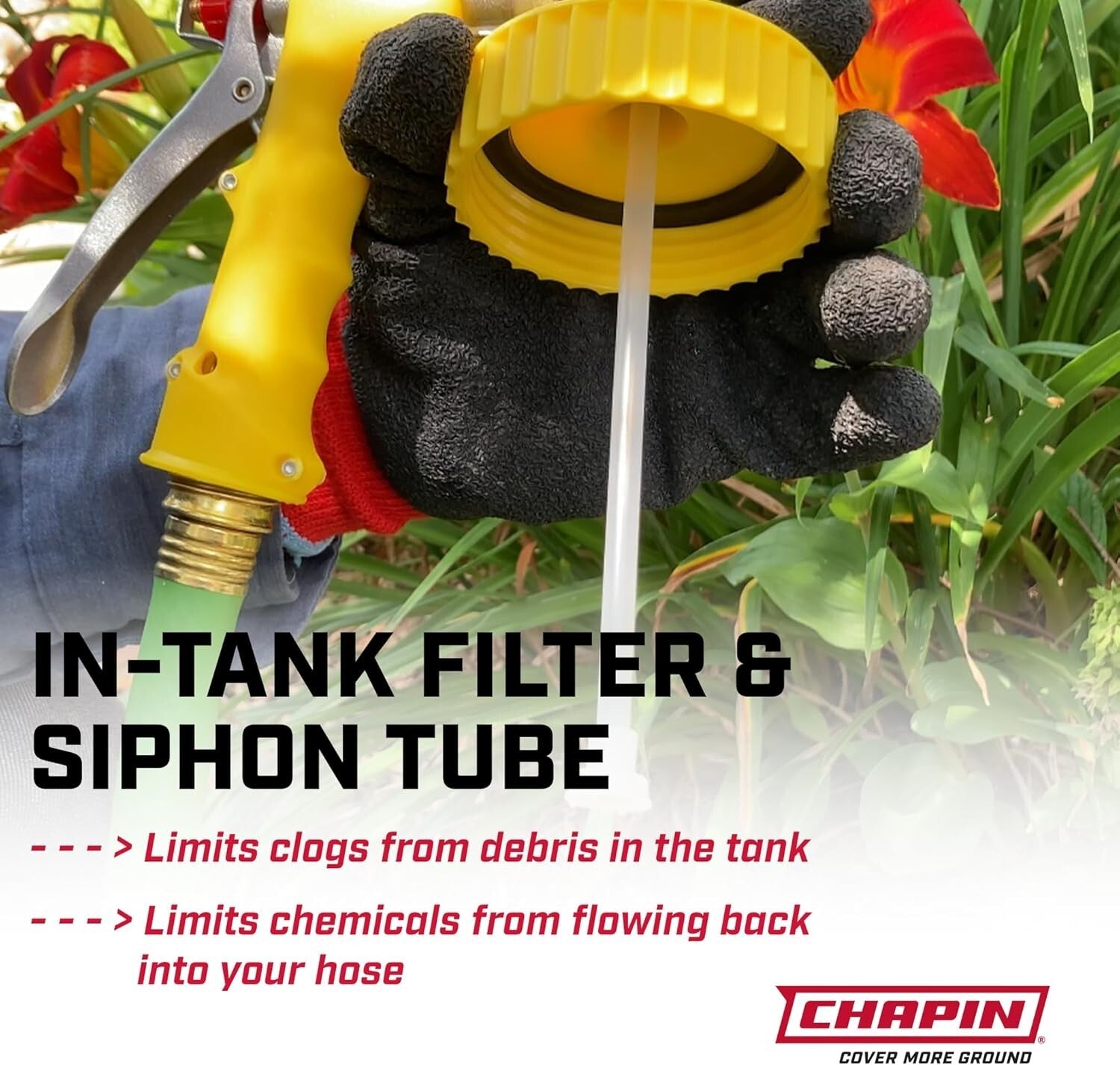 Versatile 32-Oz Lawn and Garden Sprayer with 16 Settings for Precise Application