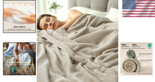 Load image into Gallery viewer, Thick Plush 500Gsm King Size Blanket - Stylish Cozy Comfort for Any Occasion