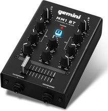 Load image into Gallery viewer, Professional Portable Bluetooth DJ Mixer – 2-Channels with Precise Control