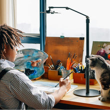 Load image into Gallery viewer, Ergonomic 360-Degree Swivel Phone Stand - Perfect for Recording &amp; Teaching