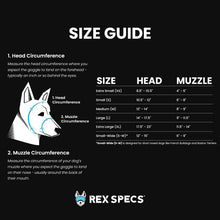 Load image into Gallery viewer, V2 X-Large Dog Goggles in Black - Protective Eyewear for Active Pups