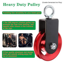Load image into Gallery viewer, Versatile Aluminum Pulley Kit with Double-Sided Bearings - Perfect for Lifting