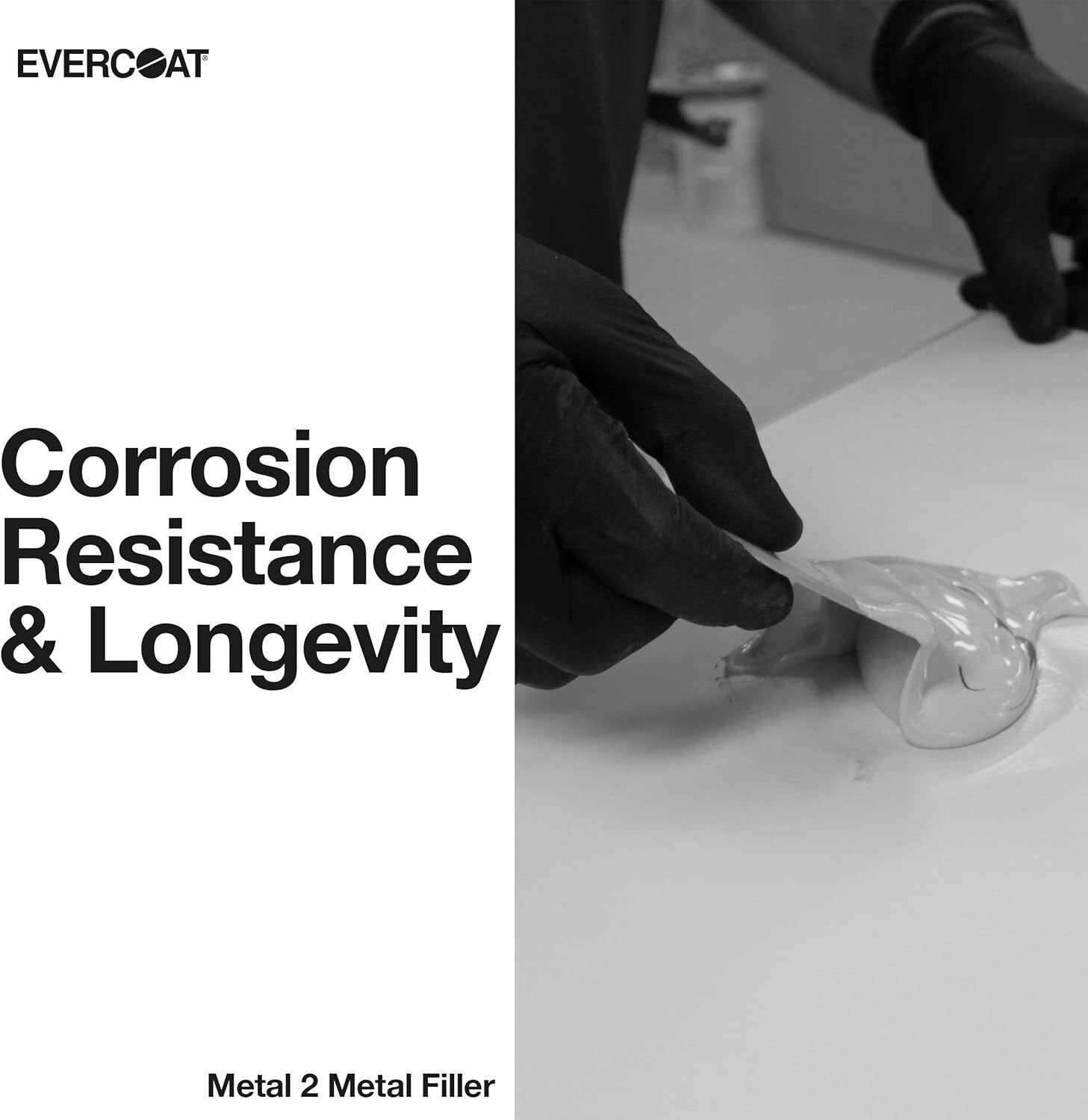 Durable Metal-2-Metal Aluminum Filler - 1100g for Restoration & Automotive Needs