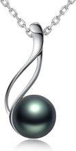 Load image into Gallery viewer, 925 Sterling Silver Tahitian Black Pearl Pendant for Women - Timeless Gift