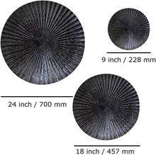 Load image into Gallery viewer, Sunburst Wall Hanging Art in Antique Zinc - Ideal Gift and Home Decoration